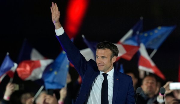 France’s Emmanuel Macron urges unity in reelection victory speech