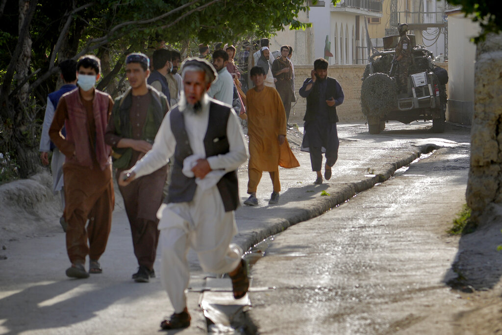 Kabul mosque blast killed more than 50 near end of Ramadan, leader says