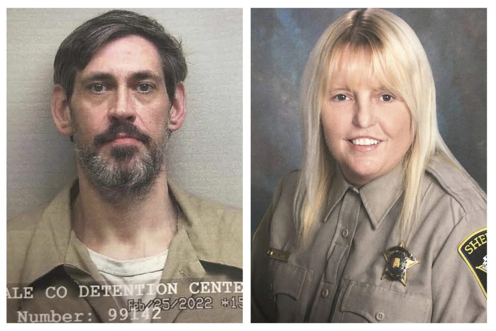 Ten-day manhunt for Alabama inmate and corrections officer ends with police chase