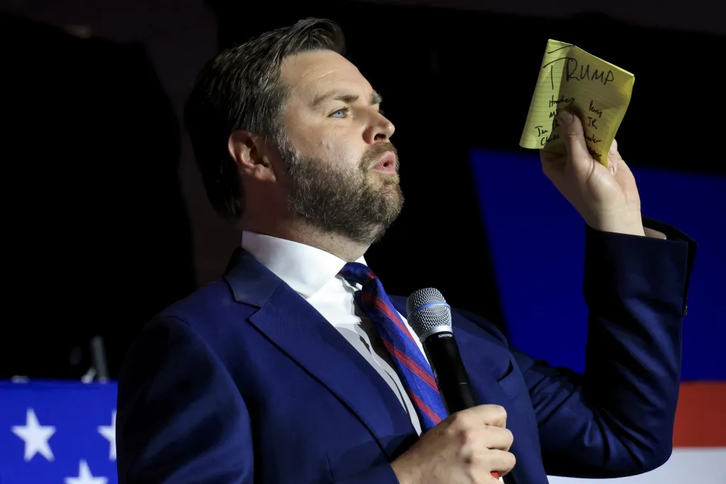 Super PAC backing JD Vance publishes opposition file on him