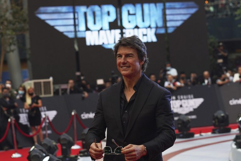 Be my wingman: Tom Cruise delivers on promise to OSU marching band