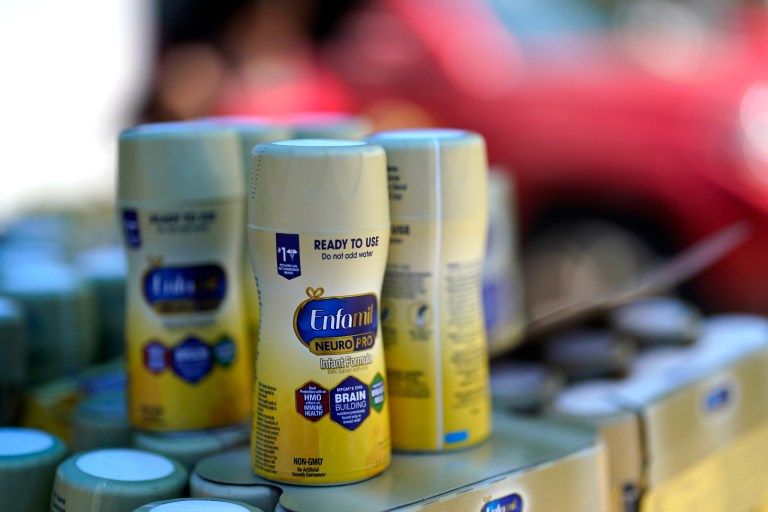 Biden invokes Defense Production Act to address baby formula shortage
