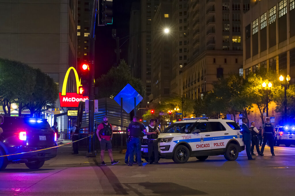 Mass shooting in Chicago leaves two dead and seven injured
