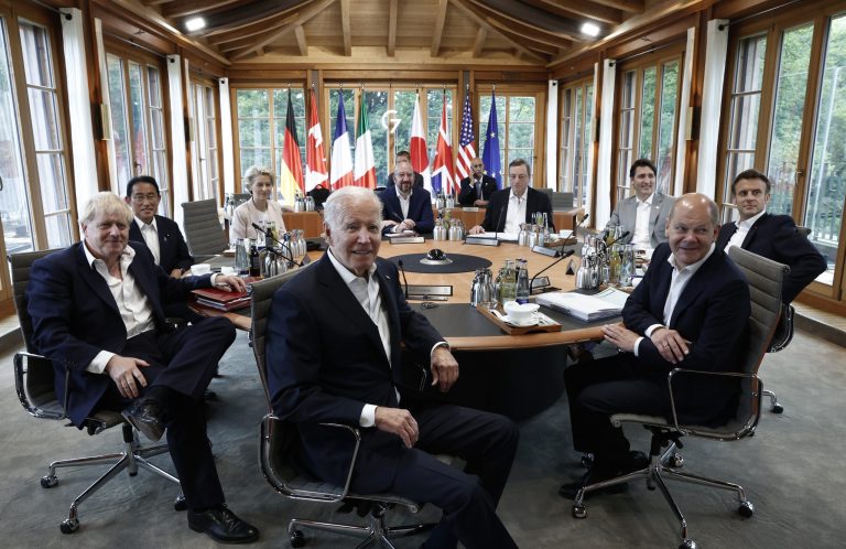 G-7 assures Ukraine of ‘steadfast’ support after ‘war crime’ Russian strikes