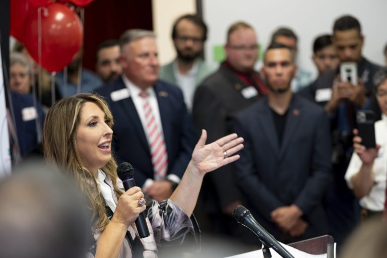 RNC chairwoman says GOP candidates ‘have to address’ abortion, walks away from national ban