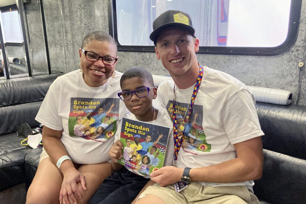 Boy helps NASCAR’s Brandon Brown put 'positive' spin on LGB chant