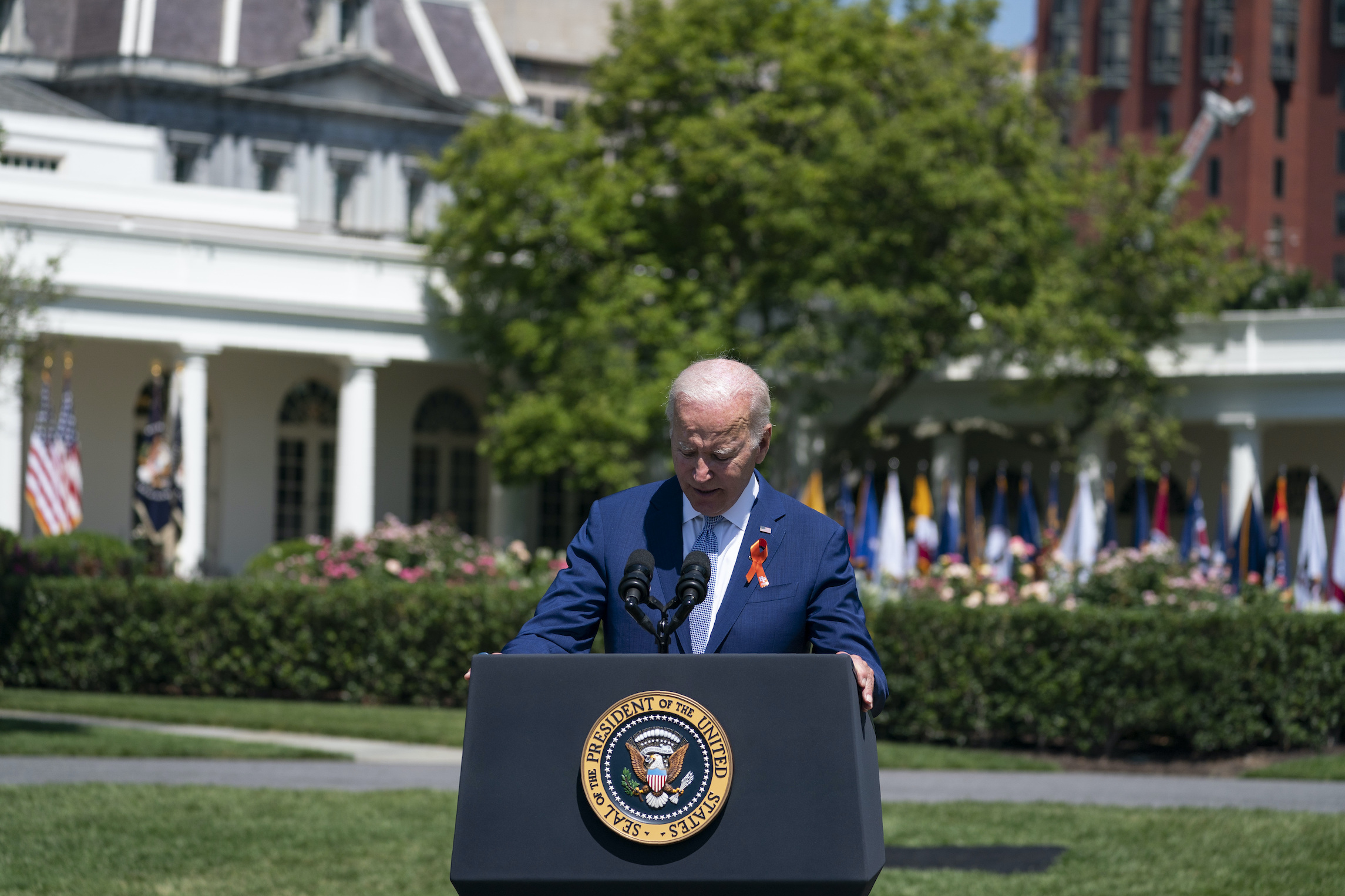 White House downplays polls showing Democrats turning on Biden