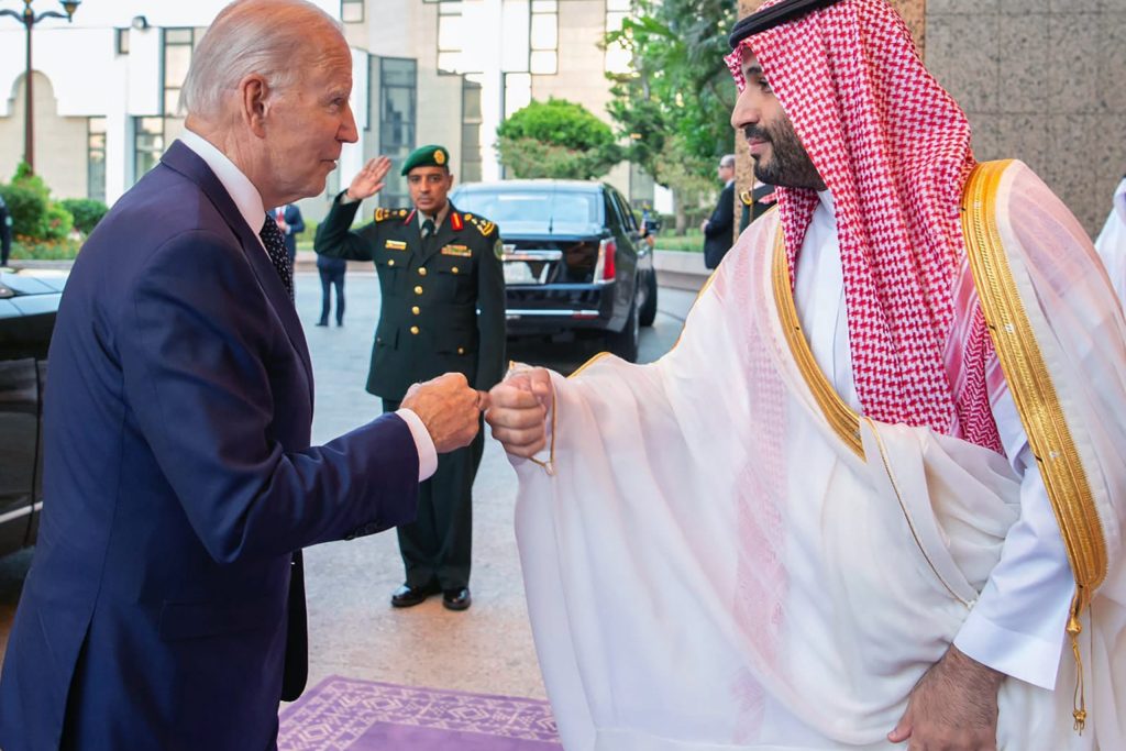 Biden shows no regrets over fist bump with MBS: 'Happy to answer a question that matters'