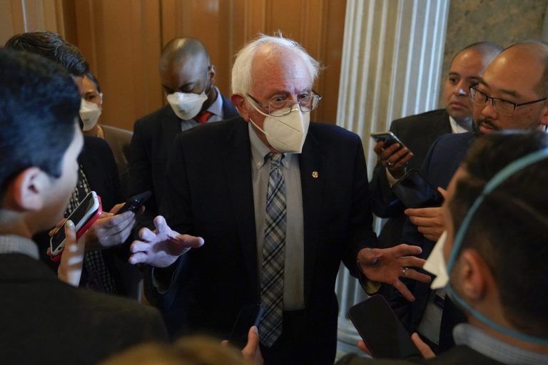 WATCH: Democratic senator caught on hot mic taking shot at Bernie Sanders WATCH: Democratic senator caught on hot mic taking shot at Bernie Sanders