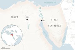 Cargo ship runs aground in Suez Canal, traffic not impacted