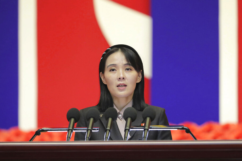 North Korean dictator’s sister tells South Korean president to ‘shut his mouth’