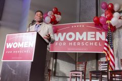 ‘I’ve already been forgiven’: Walker offers terse defense amid abortion scandal