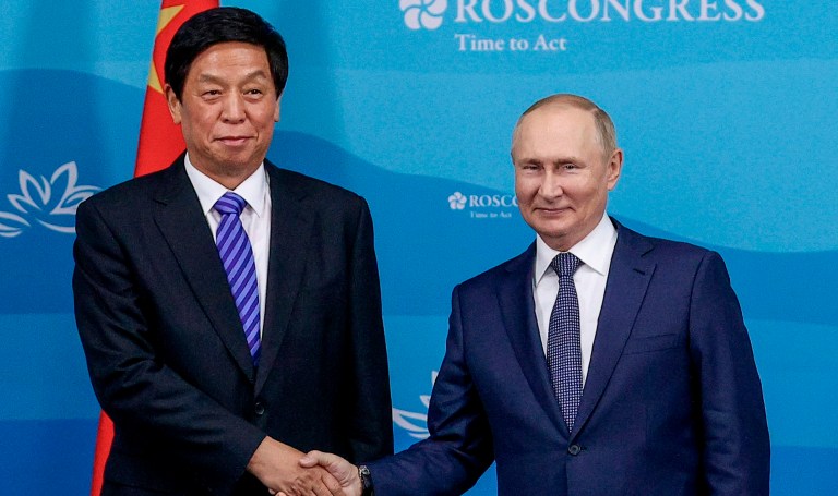 China’s Li Zhanshu offers a very bold endorsement of Russia’s war in Ukraine