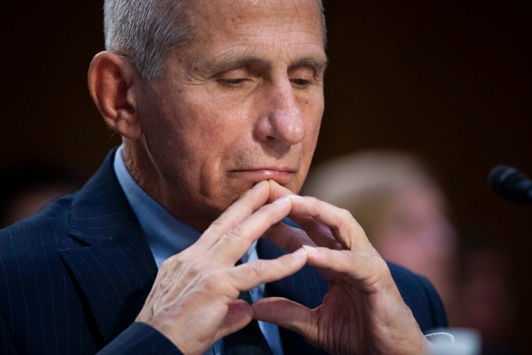 Dr. Anthony Fauci, President Joe Biden's chief medical adviser and former President Donald Trump's COVID-19 task force head, ignored numerous questions from reporters Tuesday about his personal role in investigating the origins of coronavirus.
