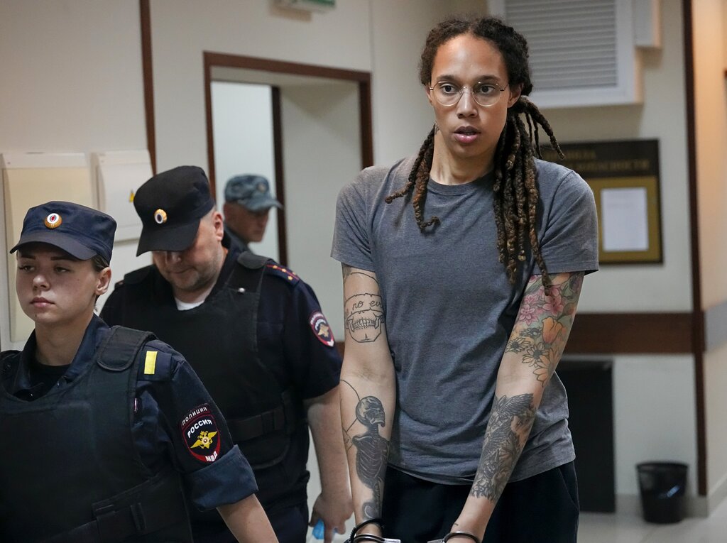Biden to meet with Griner and Whelan families as Russian detention continues