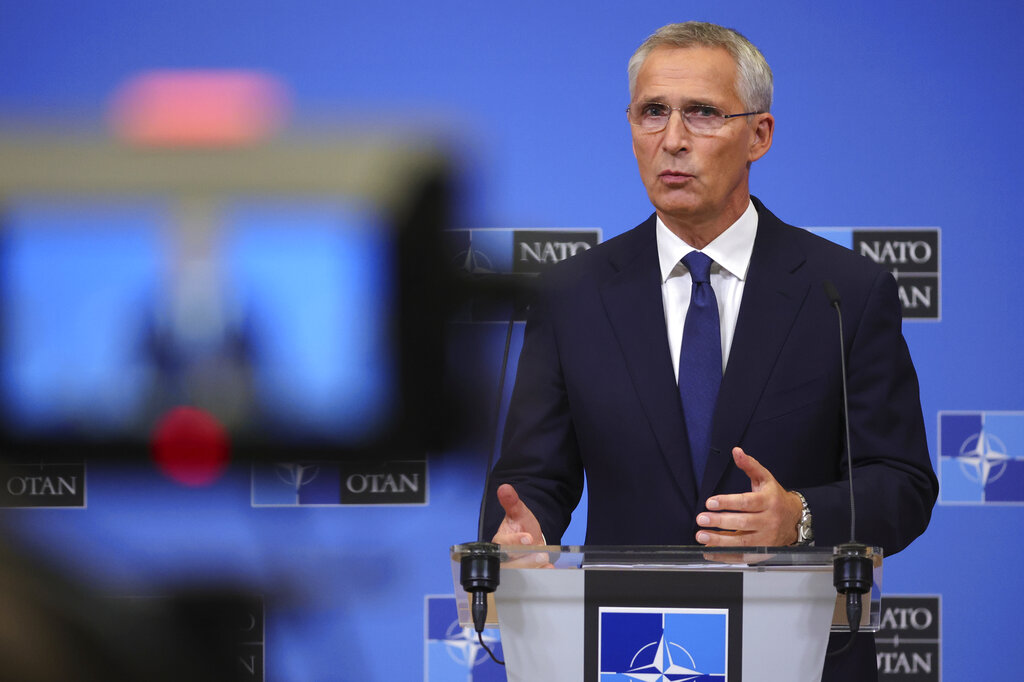 NATO chief open to Ukraine application to join alliance