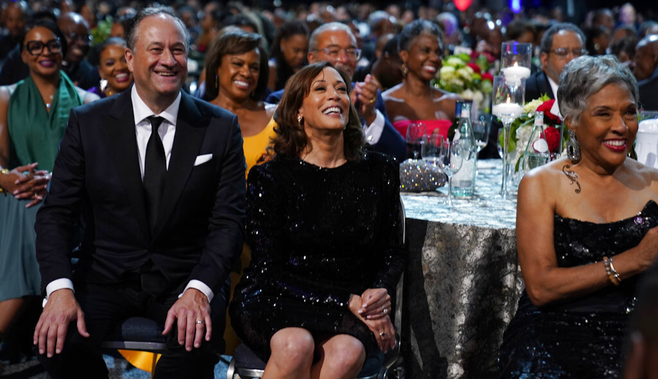 SEE IT: Harris confronted over ‘equity’ comments at Congressional Black Caucus gala