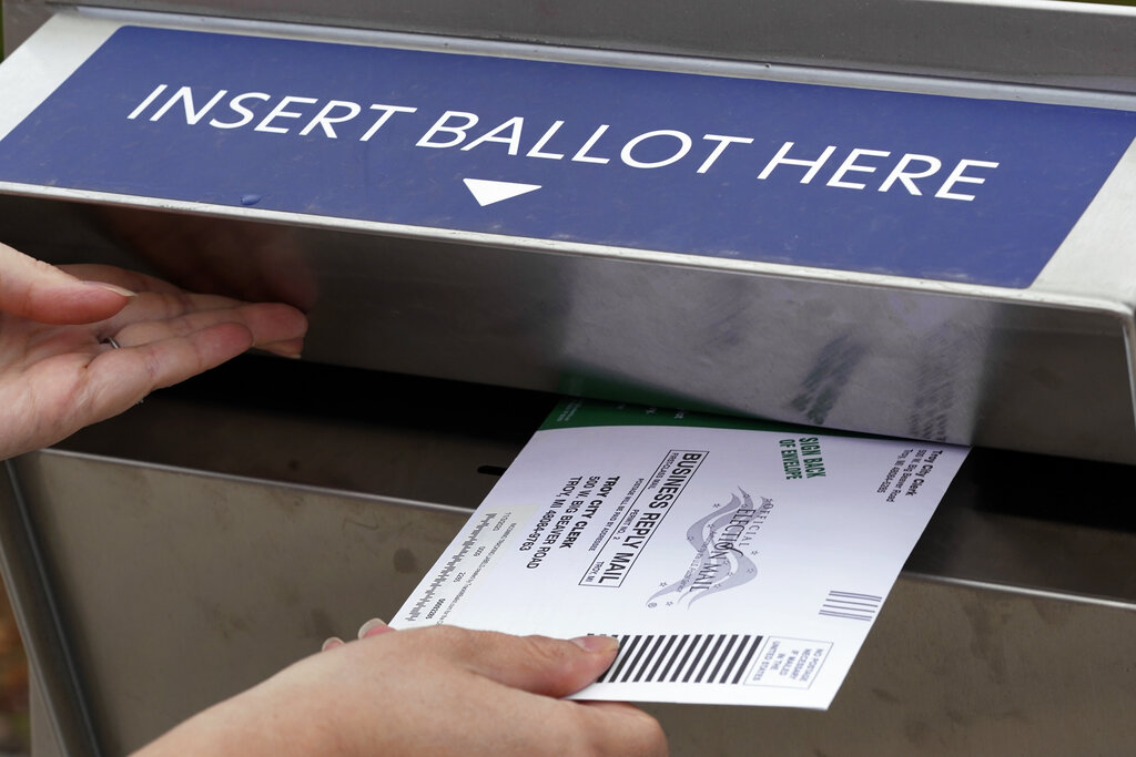 Justice Department receives report of voter intimidation at Arizona drop box