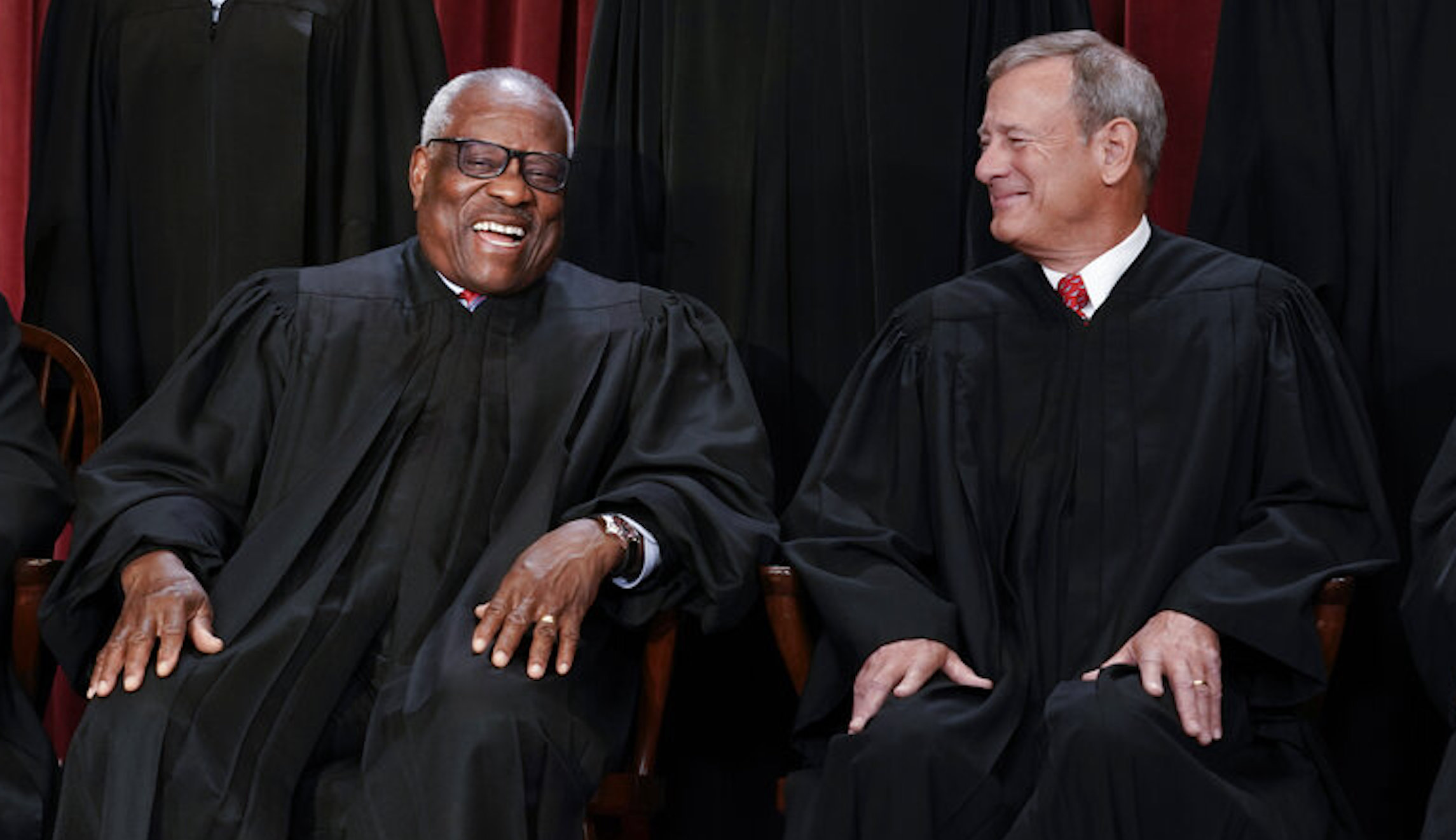 Clarence Thomas, Sonia Sotomayor, John Roberts, Amy Coney Barrett, Neil Gorsuch, Brett Kavanaugh