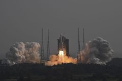 NASA slams China after massive rocket booster plummets back to Earth and risked ‘loss of life’