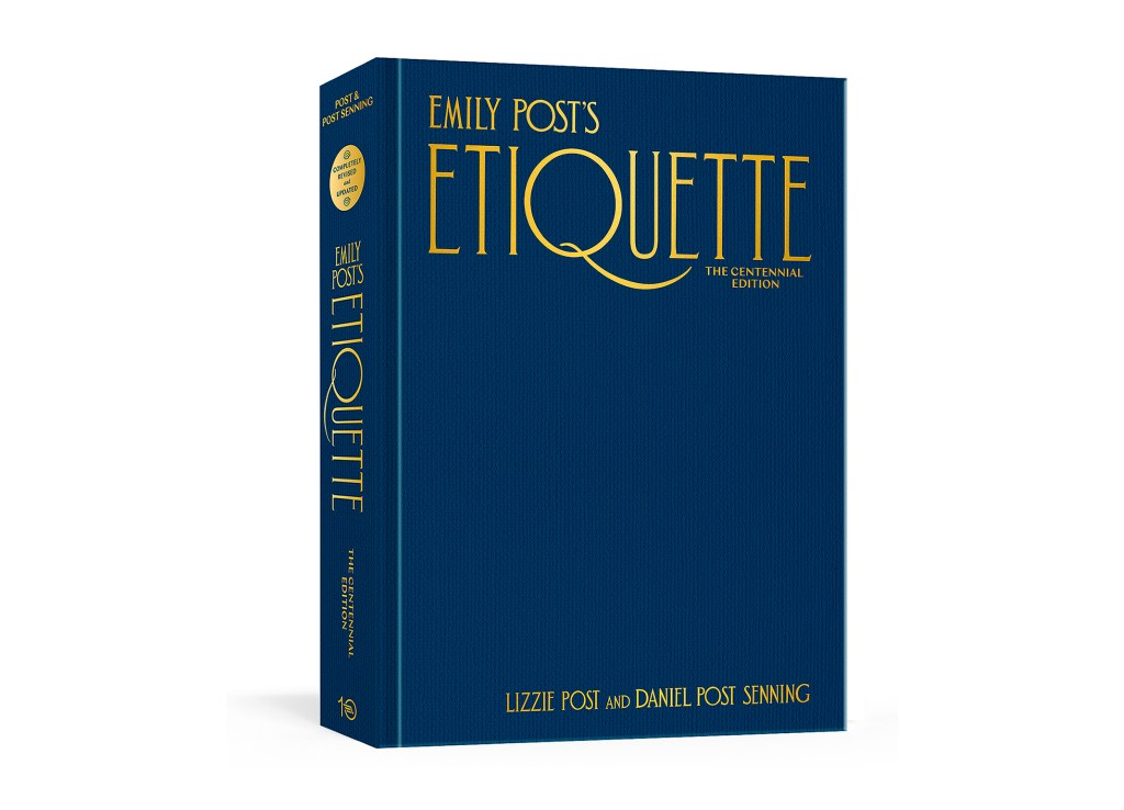 Emily Post’s Etiquette gets modern makeover for centennial edition