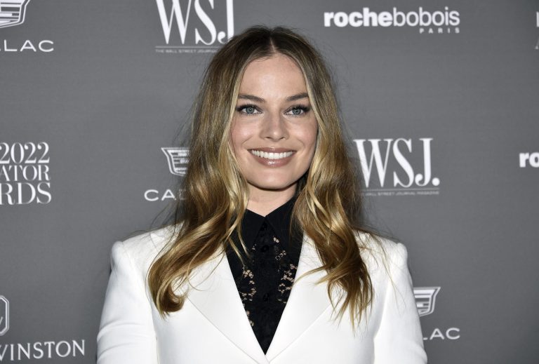 Margot Robbie attends the WSJ Magazine 2022 Innovator Awards at The Museum of Modern Art on Wednesday, Nov. 2, 2022, in New York.