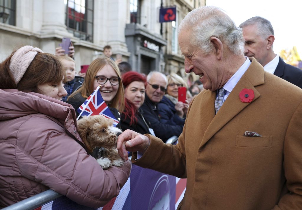 Student arrested after King Charles gets egged