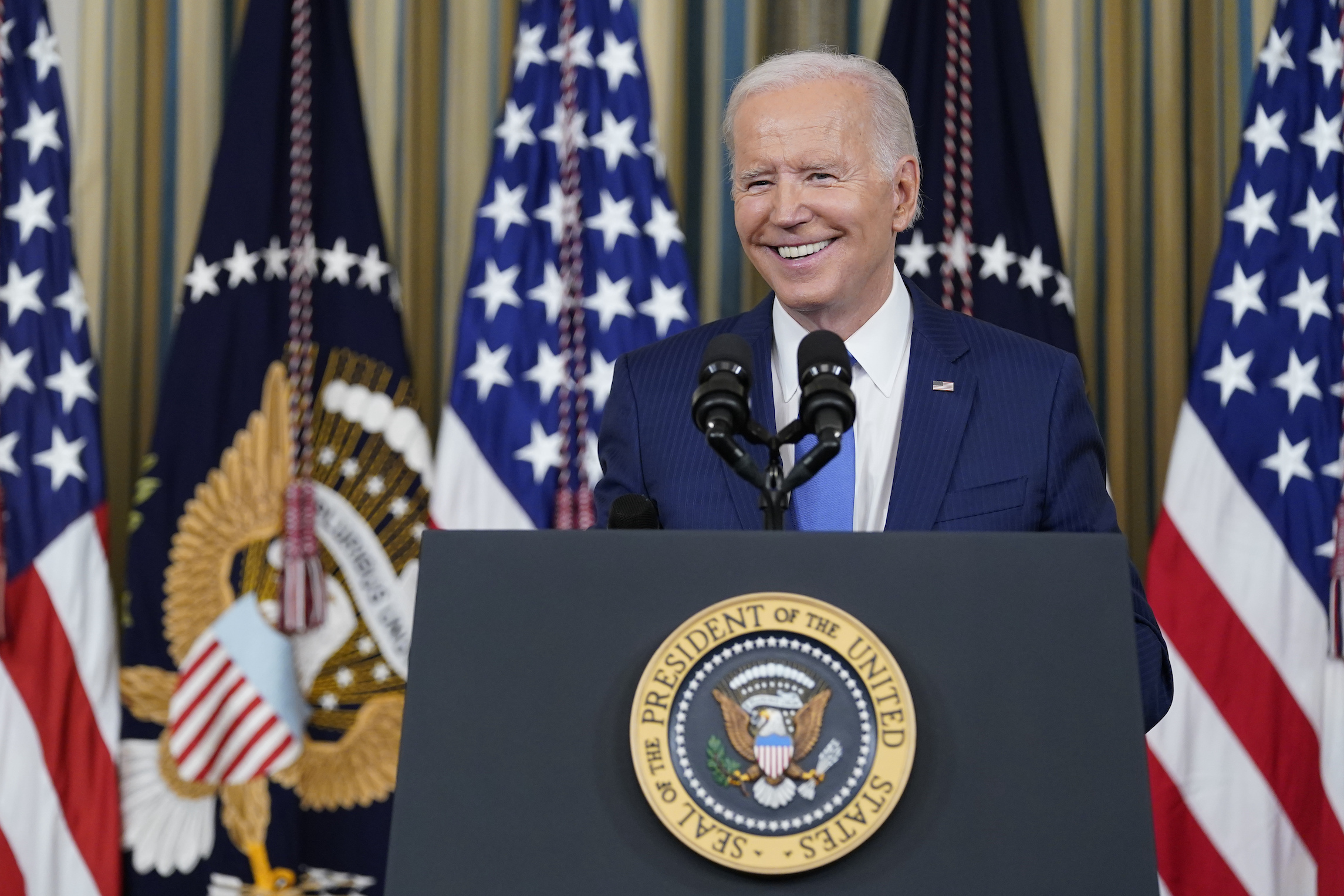Biden says it would be ‘fun’ to watch Trump and DeSantis run against each other