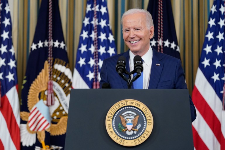 Biden says it would be ‘fun’ to watch Trump and DeSantis run against each other