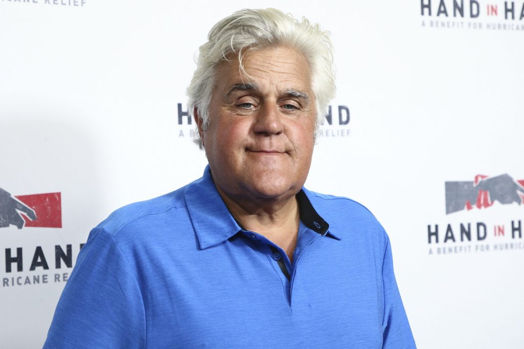WATCH: Jay Leno makes comedy stage return, hits police car upon arrival