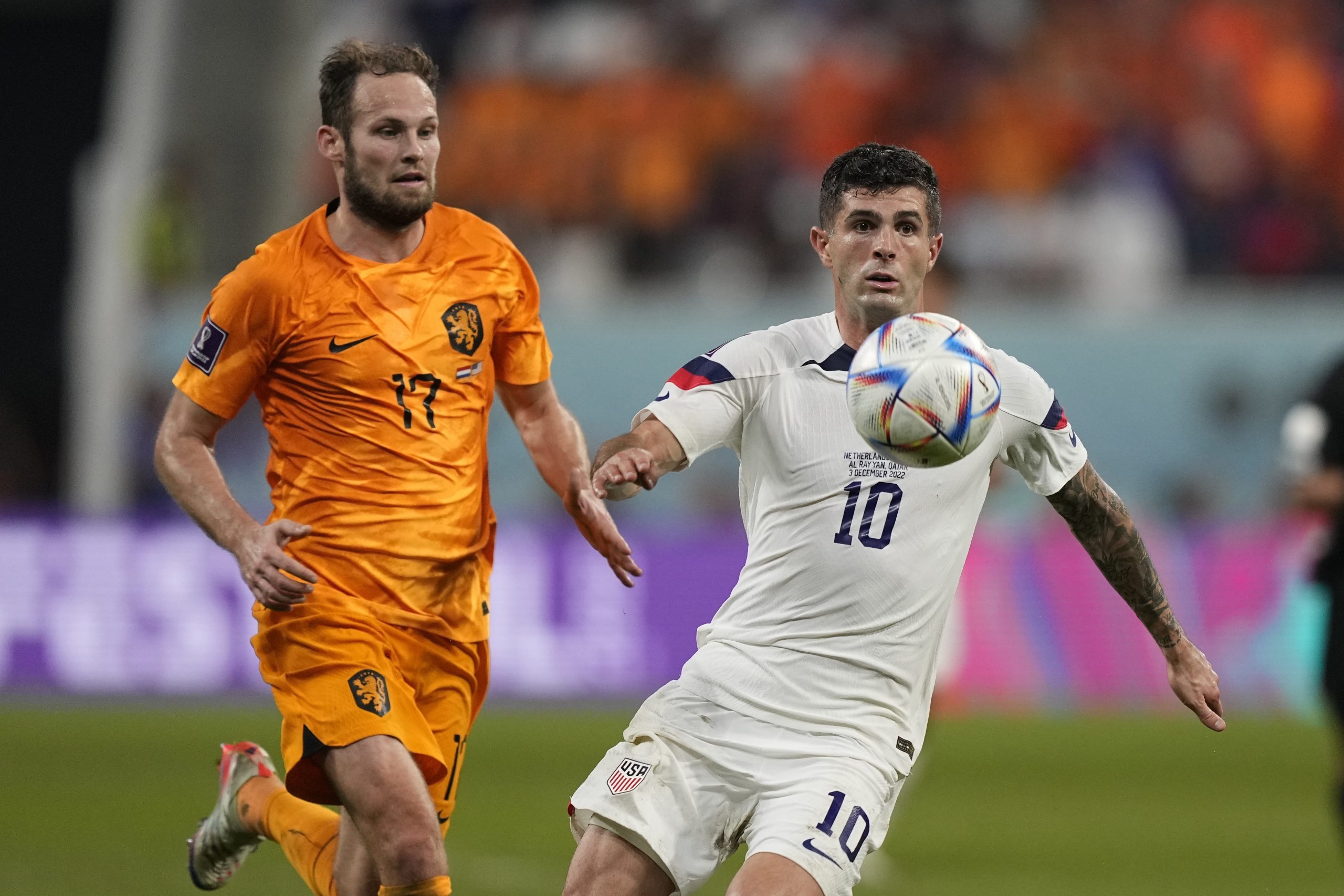 WCup Netherlands United States Soccer