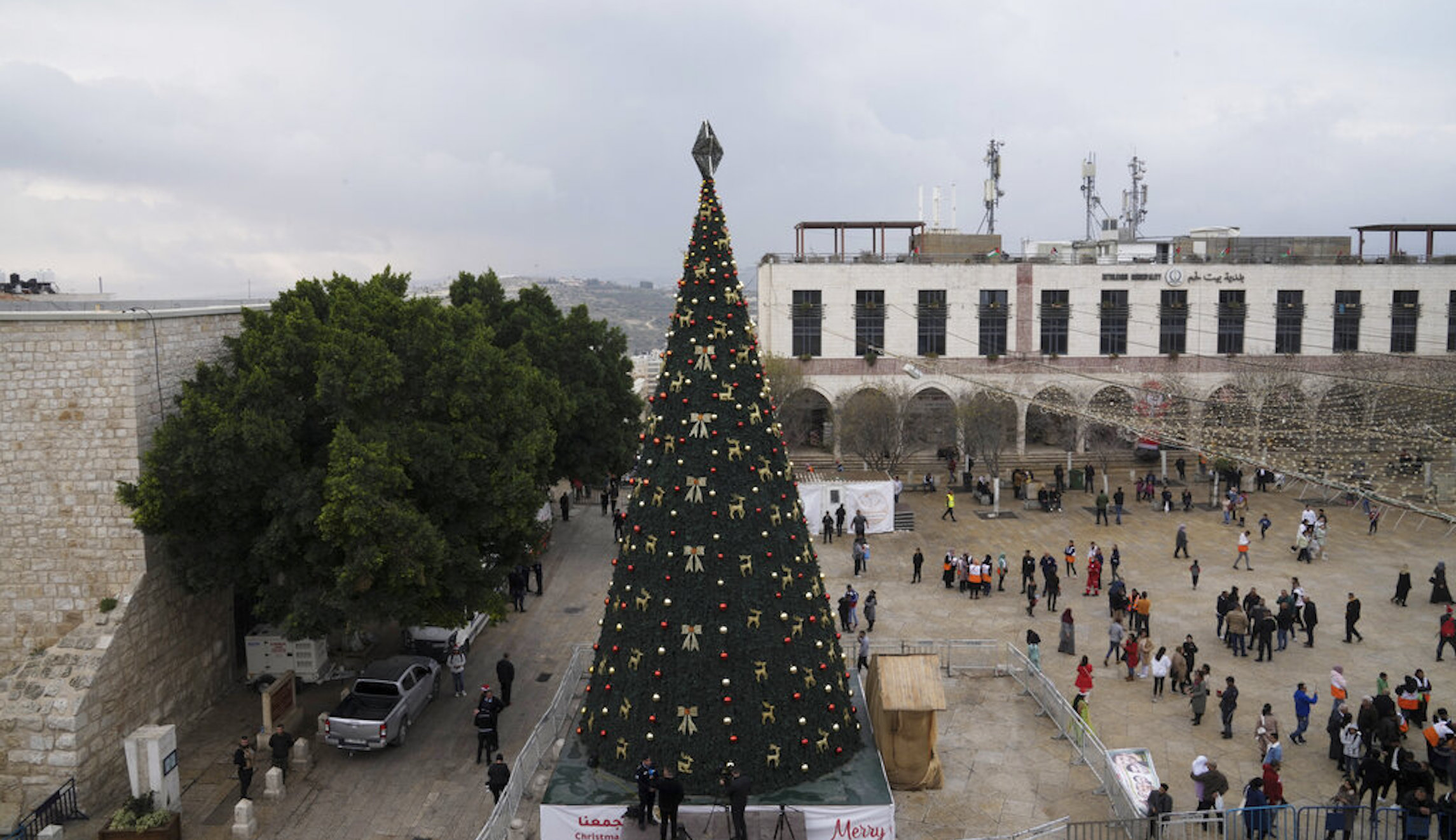 Bethlehem rebounds from pandemic, lifting Christmas spirits