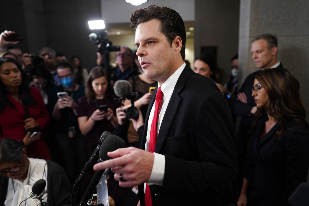 Gaetz claims DeSantis missed opportunity to defend Trump over indictment