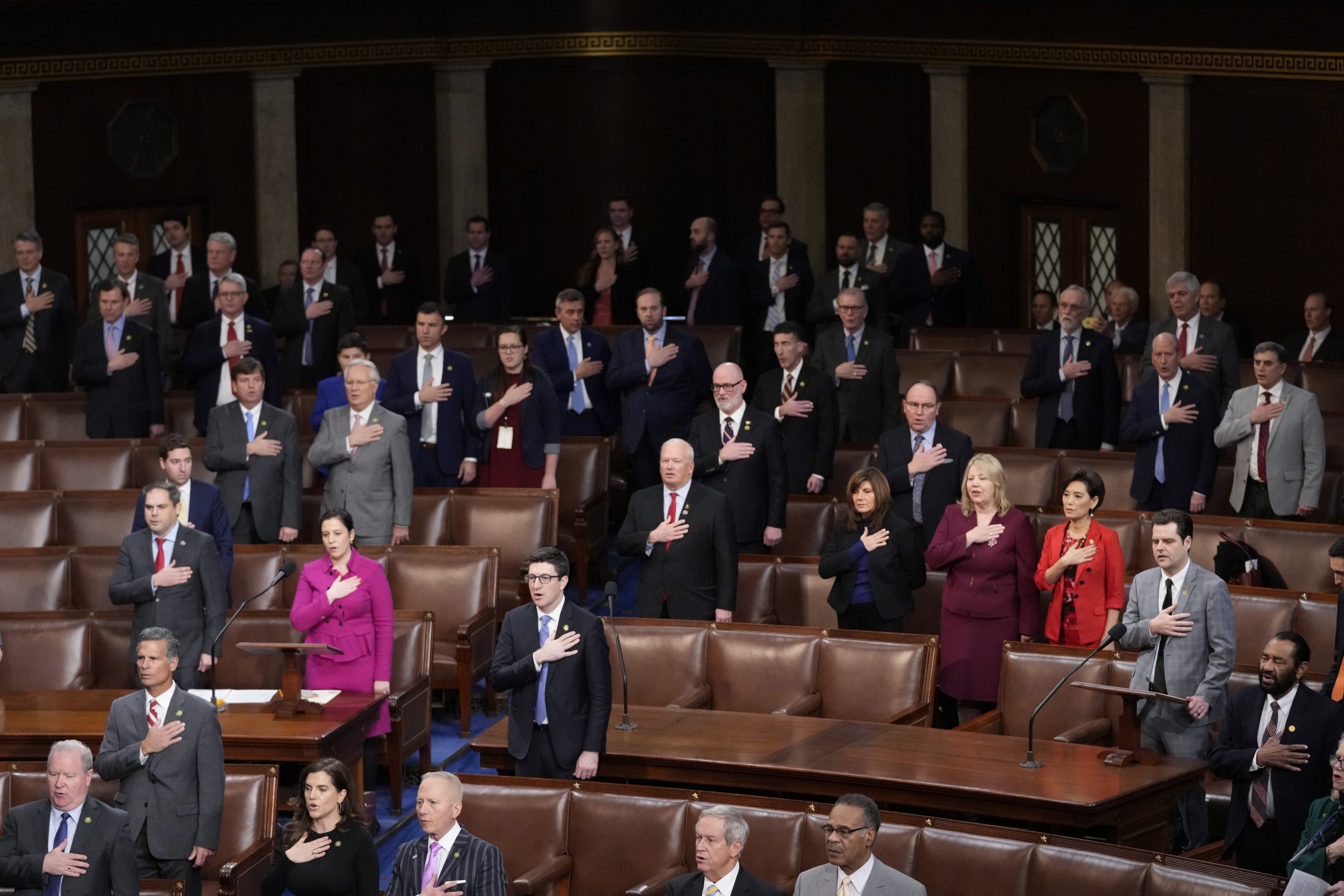 House Judiciary members fight over pledge amendment, botch oath in tweet