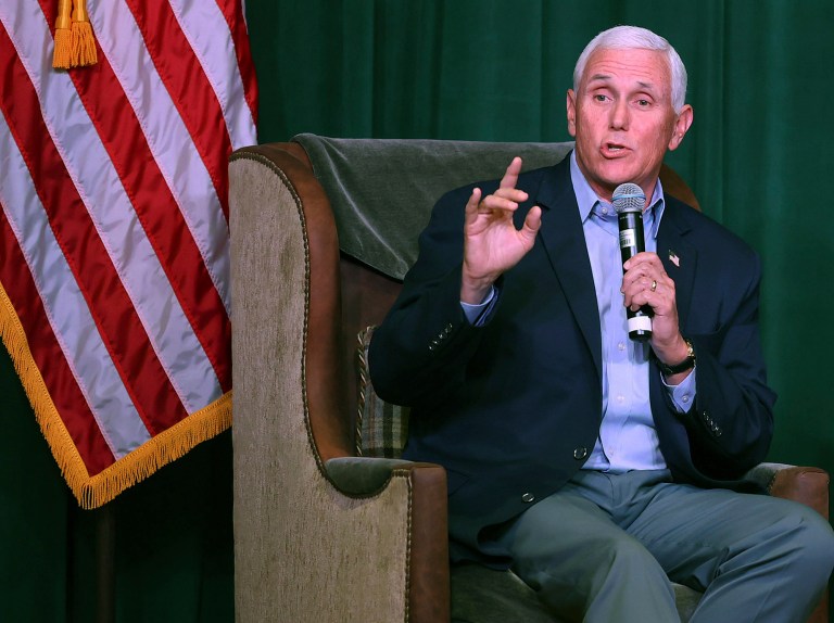 White House press secretary Karine Jean-Pierre would not comment Tuesday on the news that former Vice President Mike Pence's team discovered classified documents at his home in Indiana.