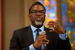In Chicago, Brandon Johnson is running from his support of ‘defund the police’