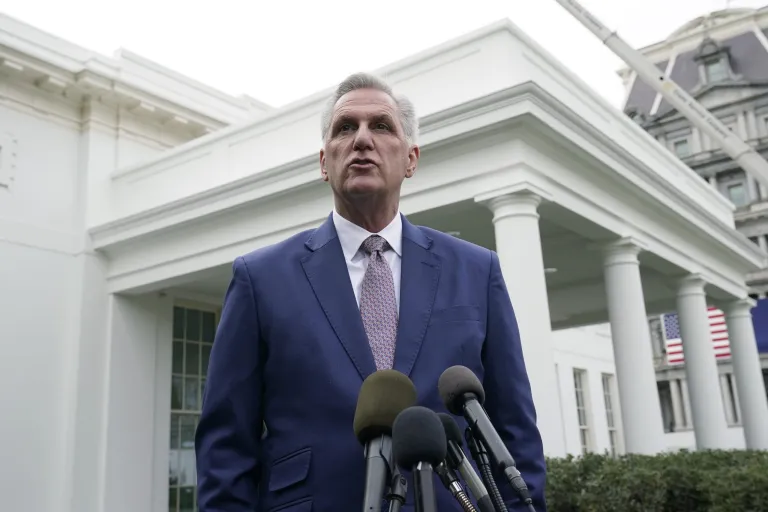 White house principal deputy press secretary Olivia Dalton prodded House Speaker Kevin McCarthy Tuesday over his entitlements voting record, just one day before he and President Joe Biden are scheduled to meet and discuss a path forward to raising the debt limit.