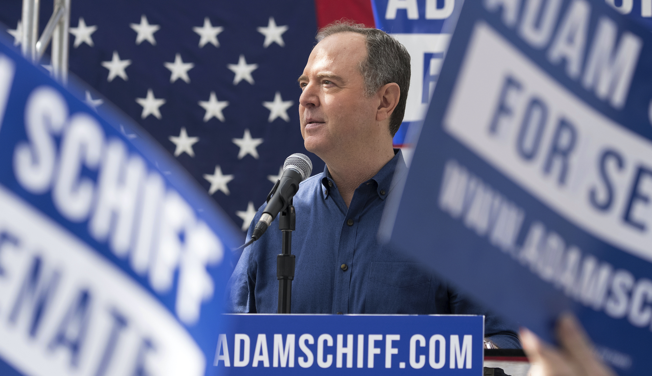 Trump indictment buoys Adam Schiff’s run for Senate