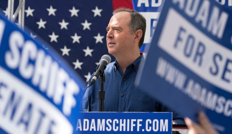 Trump indictment buoys Adam Schiff’s run for Senate