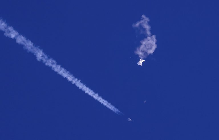 National Security Council spokesman John Kirby slighted the Trump administration Monday for failing to detect China's spy balloon surveillance operation.