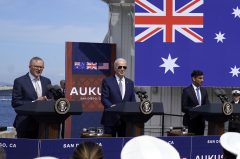 Biden announces first phase of nuclear submarine deal with Australia and the UK