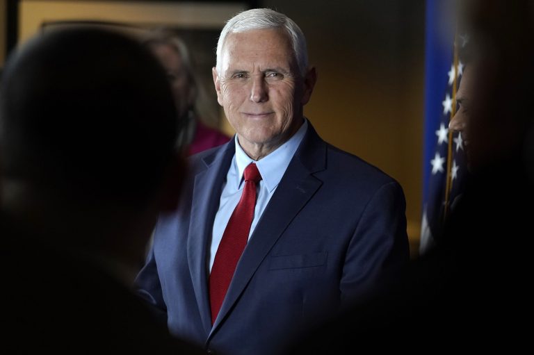 Pence slams Trump arrest rumors, but questions Democratic priorities