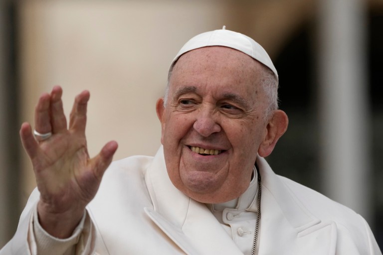 Pope Francis dined on pizza and is expected to leave hospital Saturday: Vatican