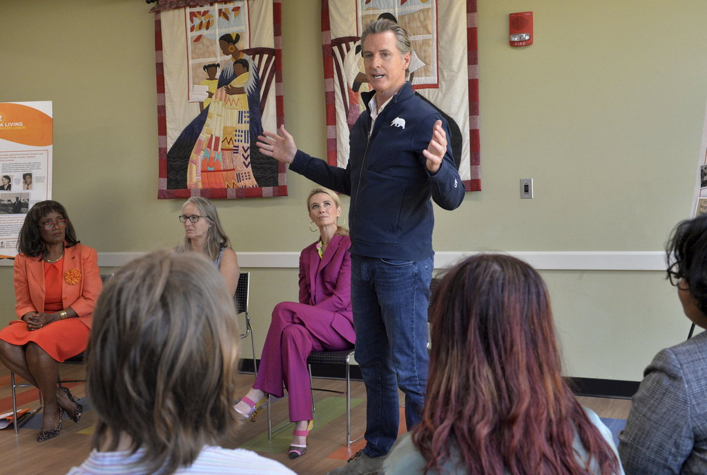 Newsom in Florida