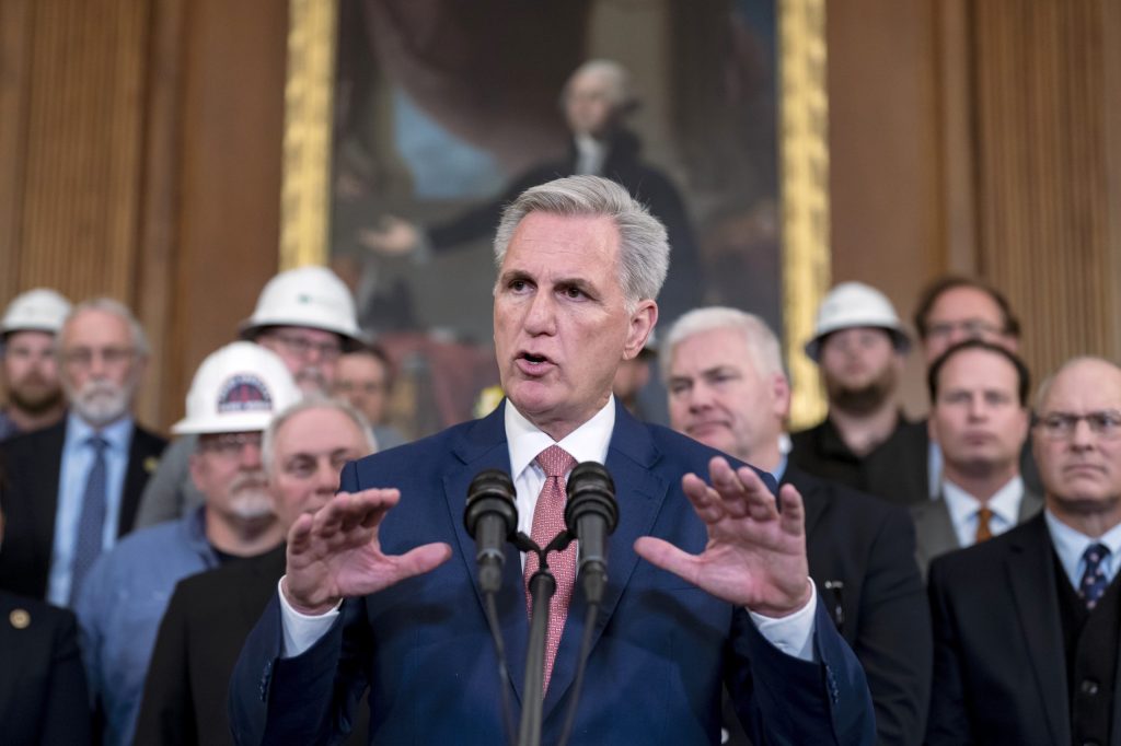 White House invokes Trump and Reagan to attack McCarthy’s debt ‘brinkmanship’