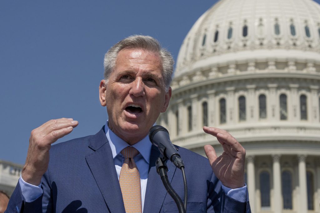 McCarthy says he ‘cannot imagine’ Republicans siding with Biden on debt ceiling