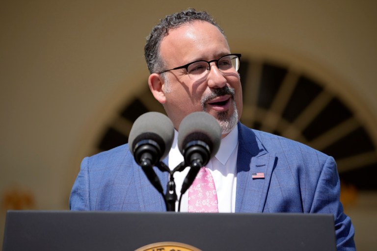 Cardona vows to help colleges reach diversity goals after Supreme Court affirmative action ban