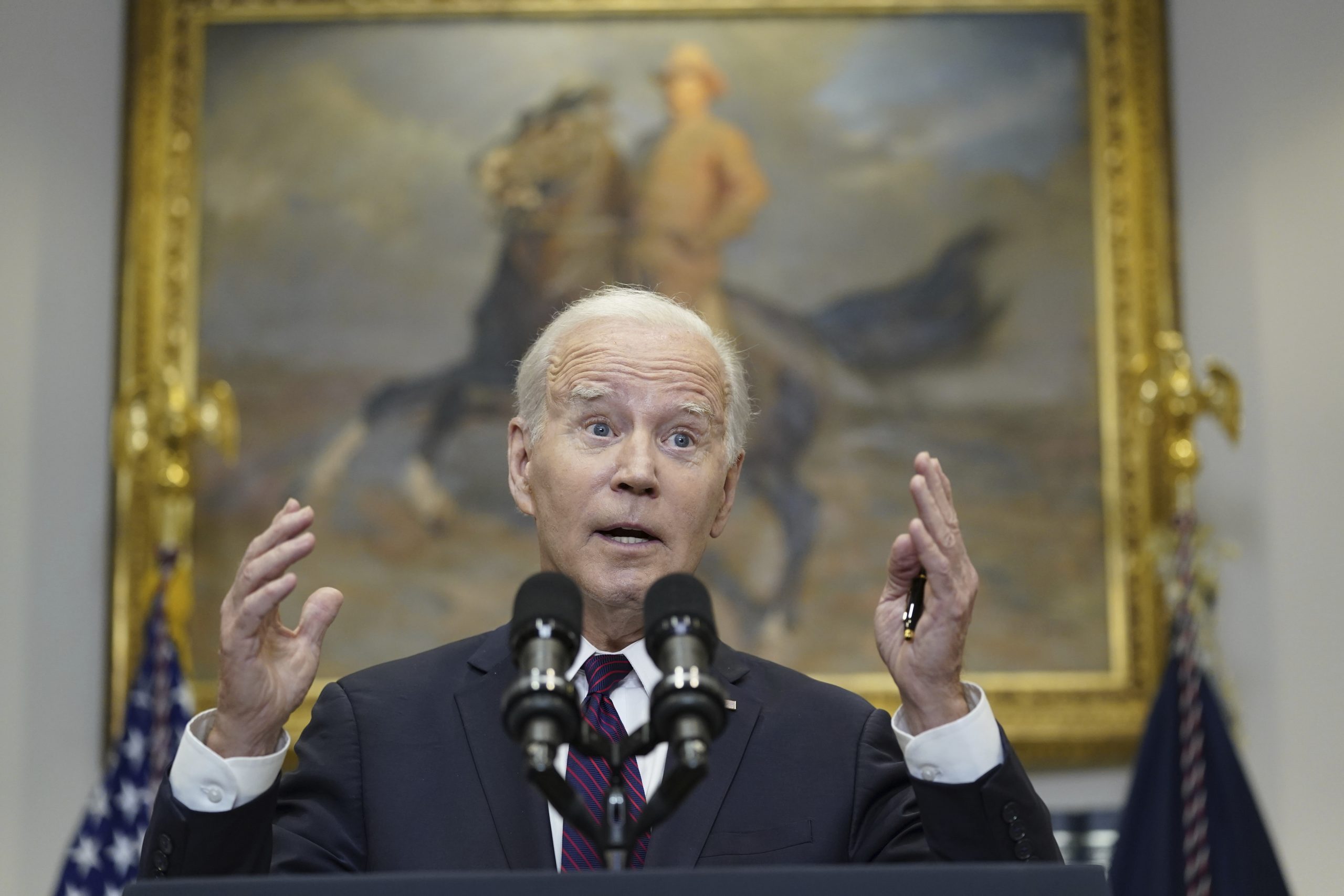 Biden says he’s ‘considering’ 14th Amendment to avoid default