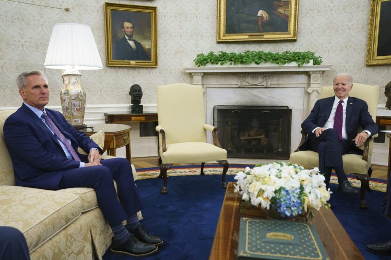 President Joe Biden issued yet another warning to Congressional Republicans ahead of his Tuesday meeting with House Speaker Kevin McCarthy, reiterating that 