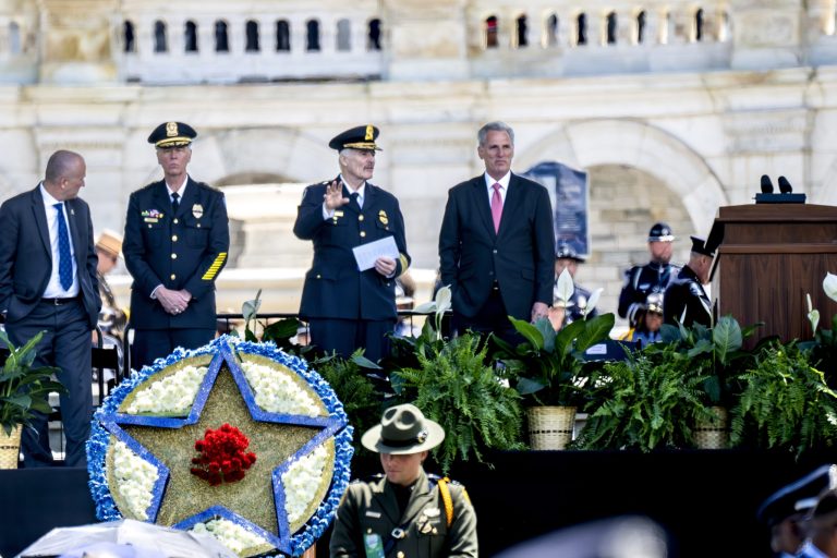 Republicans celebrate National Police Week with pro-law enforcement bills